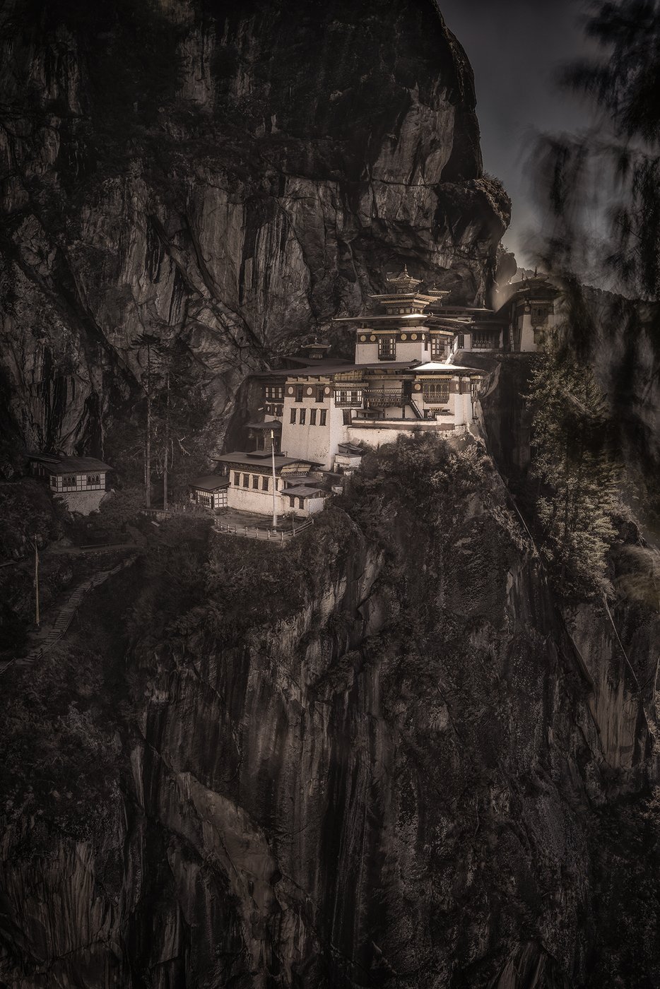 Bhutan — a monastery in the clouds